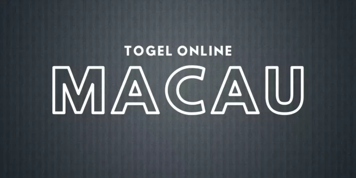 Pasaran Togel Macau – Togel Online Popular